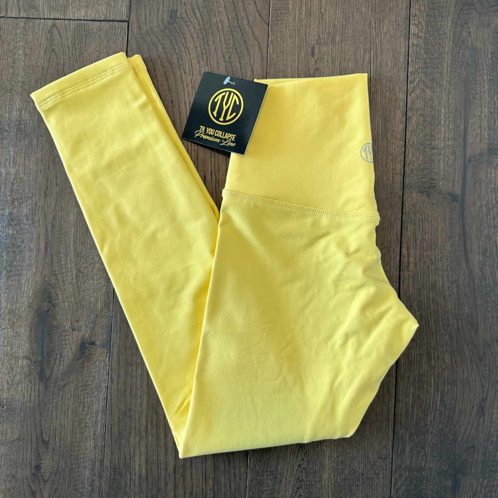 Yellow TYC 7/8 Leggings